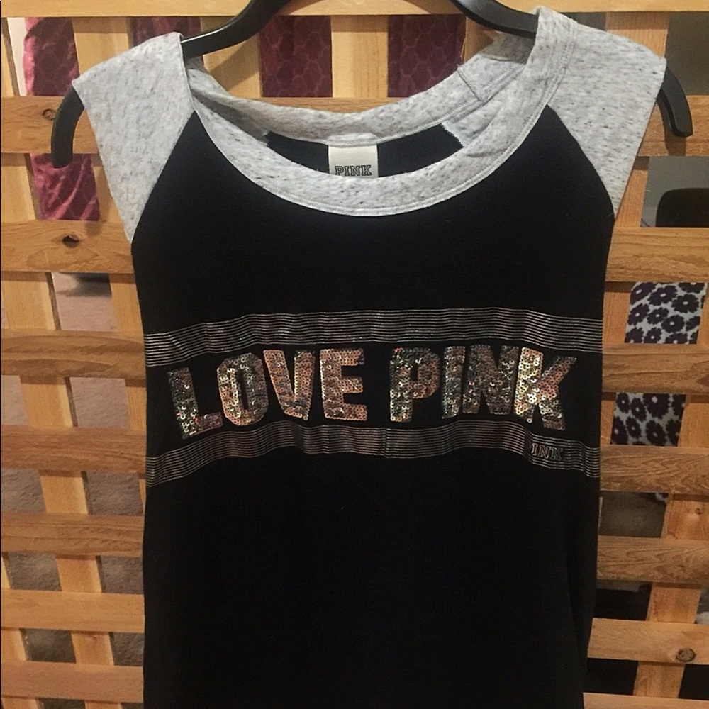 PINK muscle tee